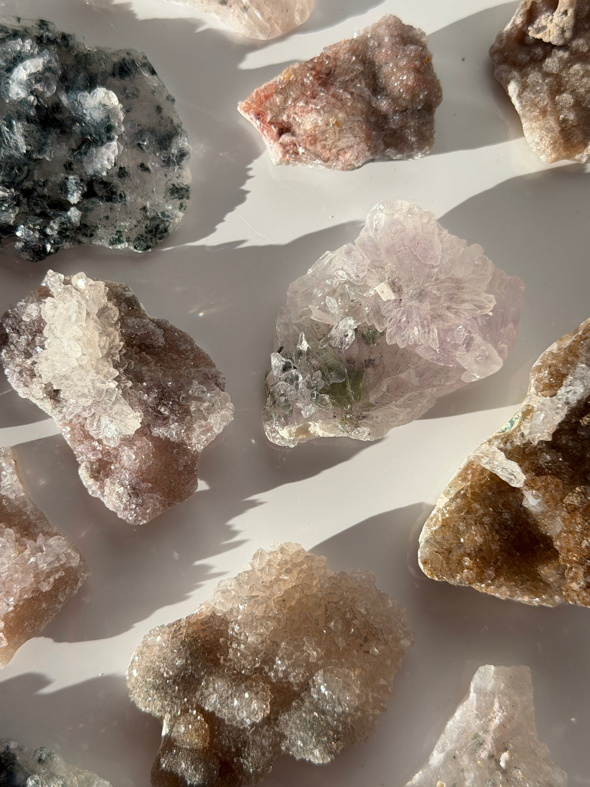 Amethyst Flowers “zeolites” from Brazil & Uruguay - Mystery Pick!
