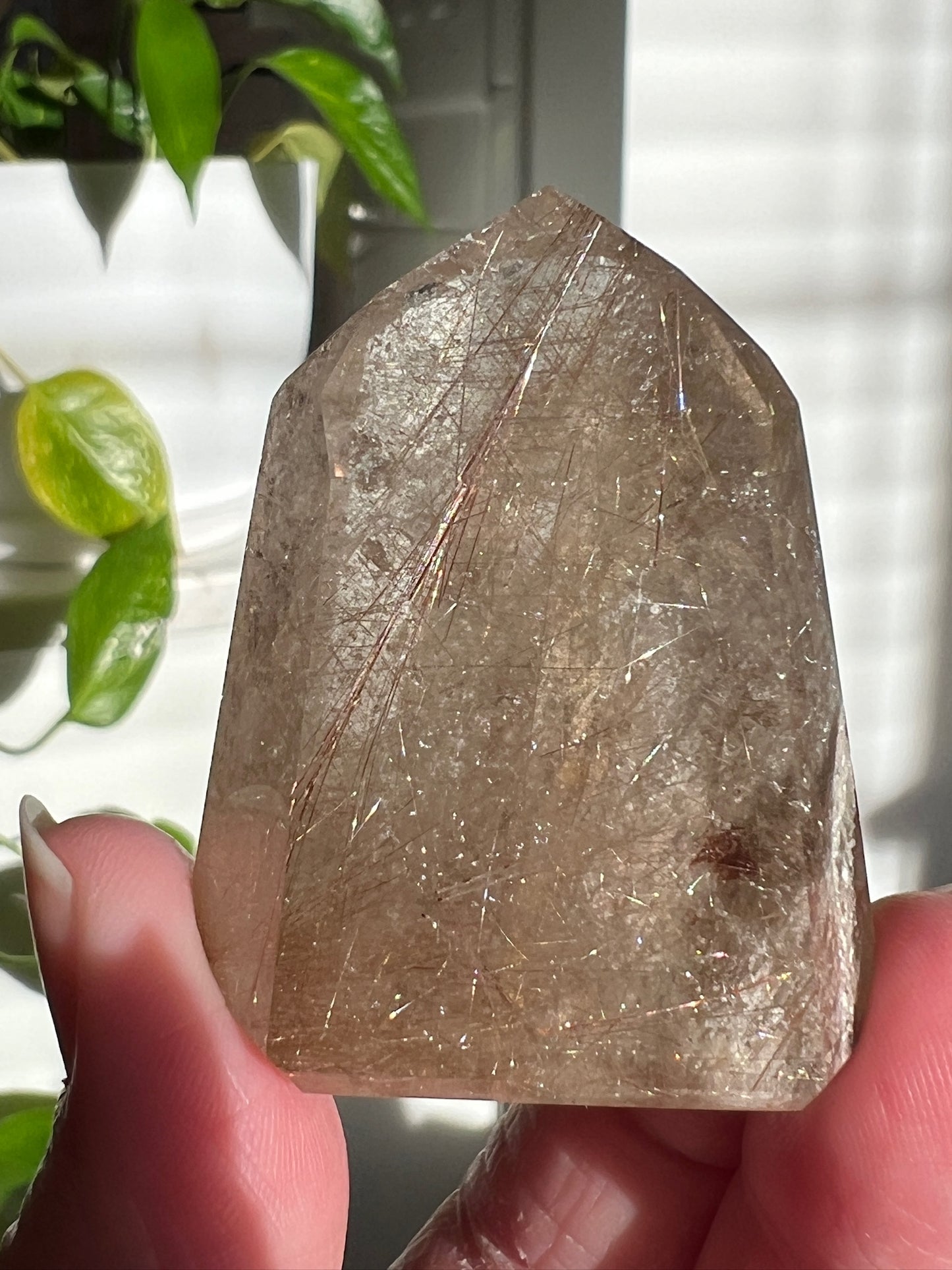 Rutilated Quartz Mini Tower