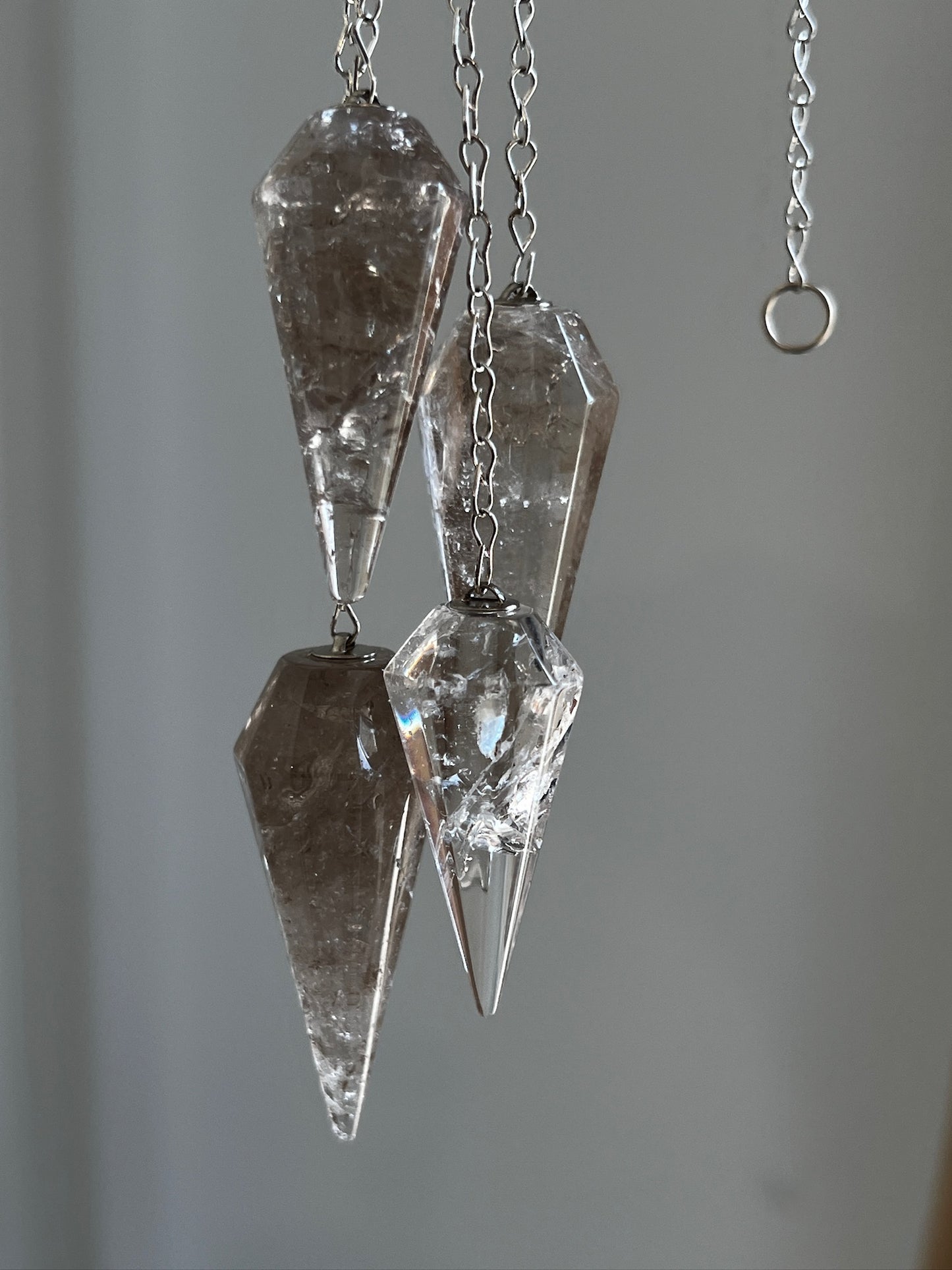 Smoky Quartz Pendulums