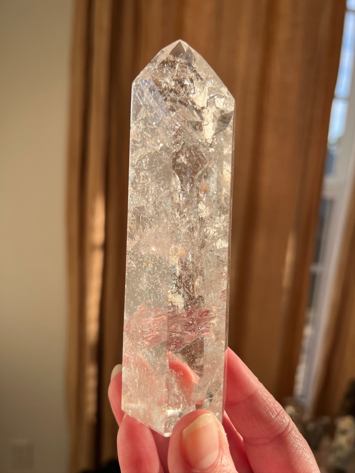 Clear Quartz Tower