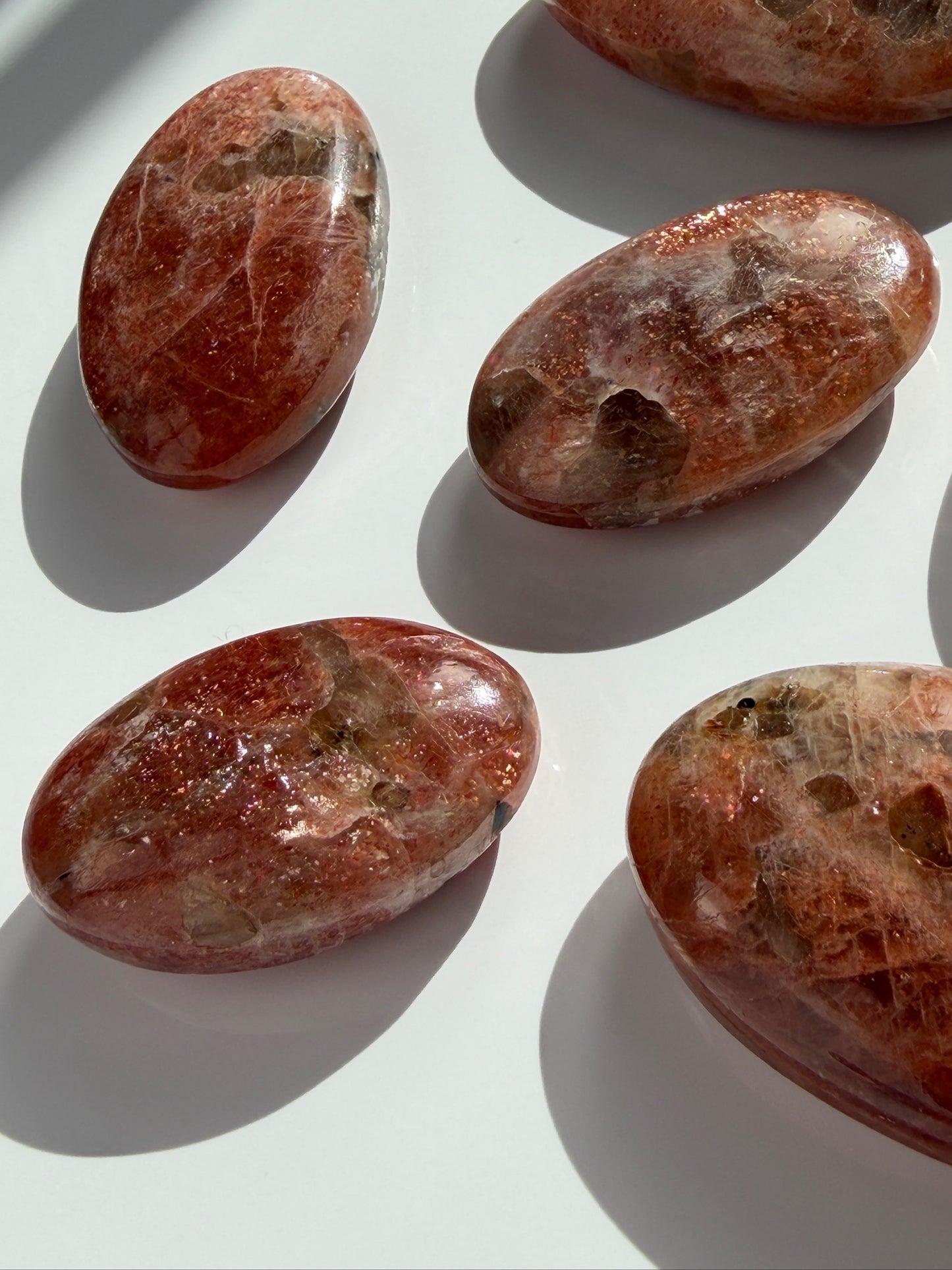 Very High Grade Confetti Sunstone