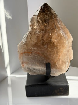 XXL Smoky Elestial Quartz – 13” Display Specimen