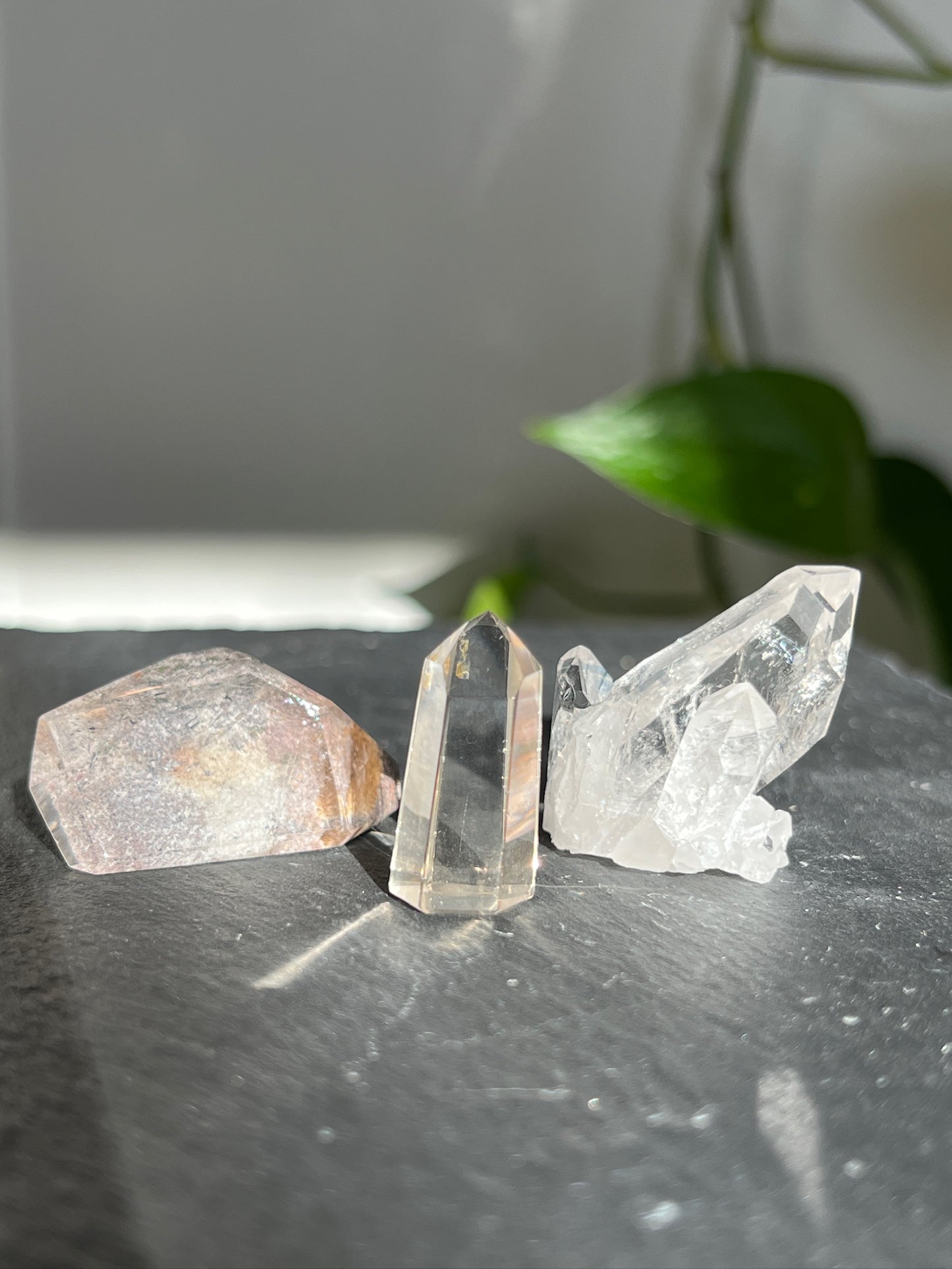 Handpicked Bundle - Lemurian Quartz, Citrine, Lodolite