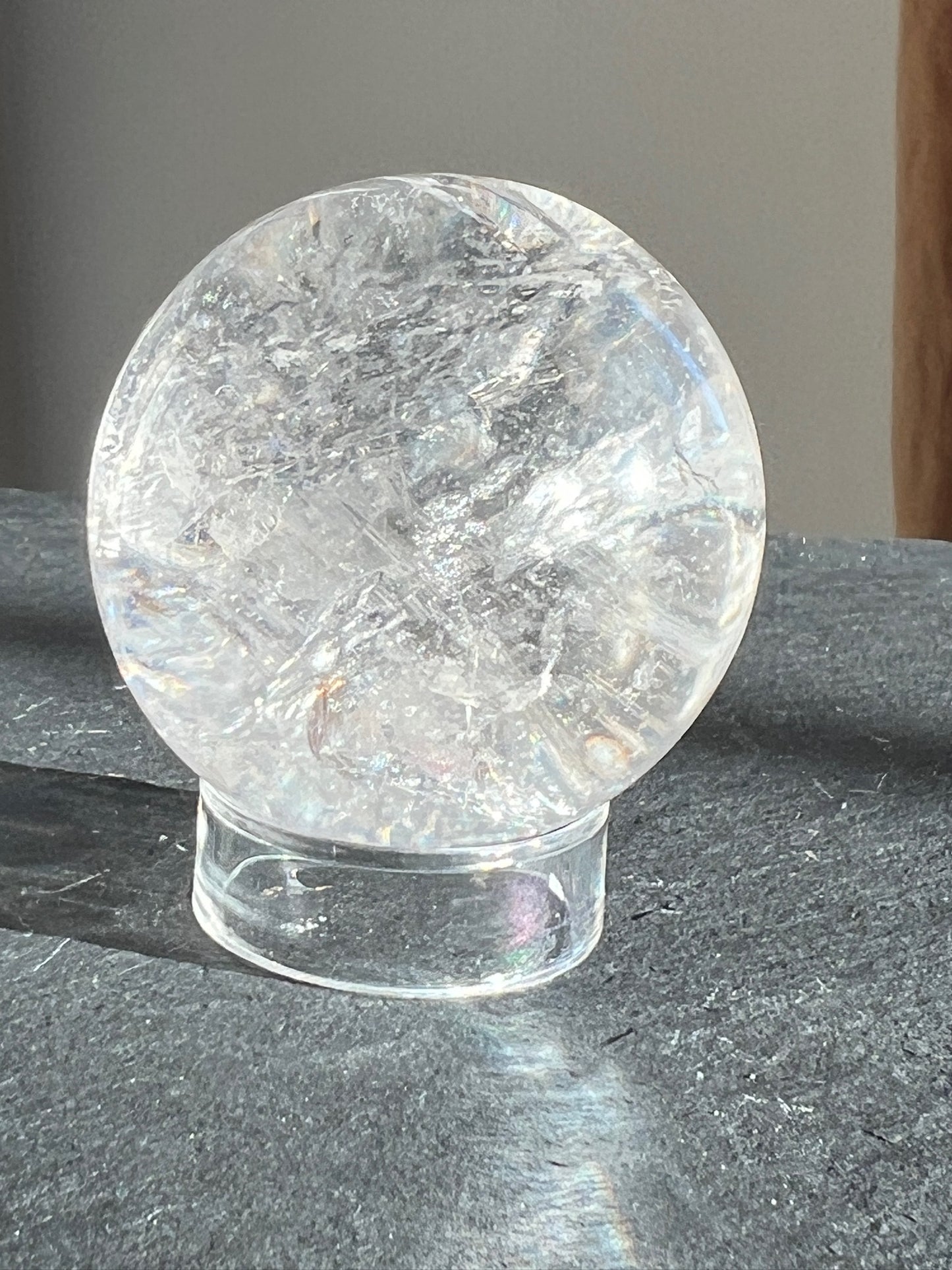 Lemurian Quartz Sphere