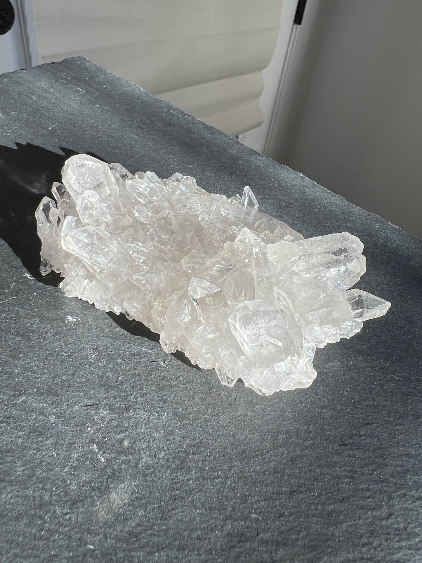 Lemurian Quartz Cluster - Double Sided Plate