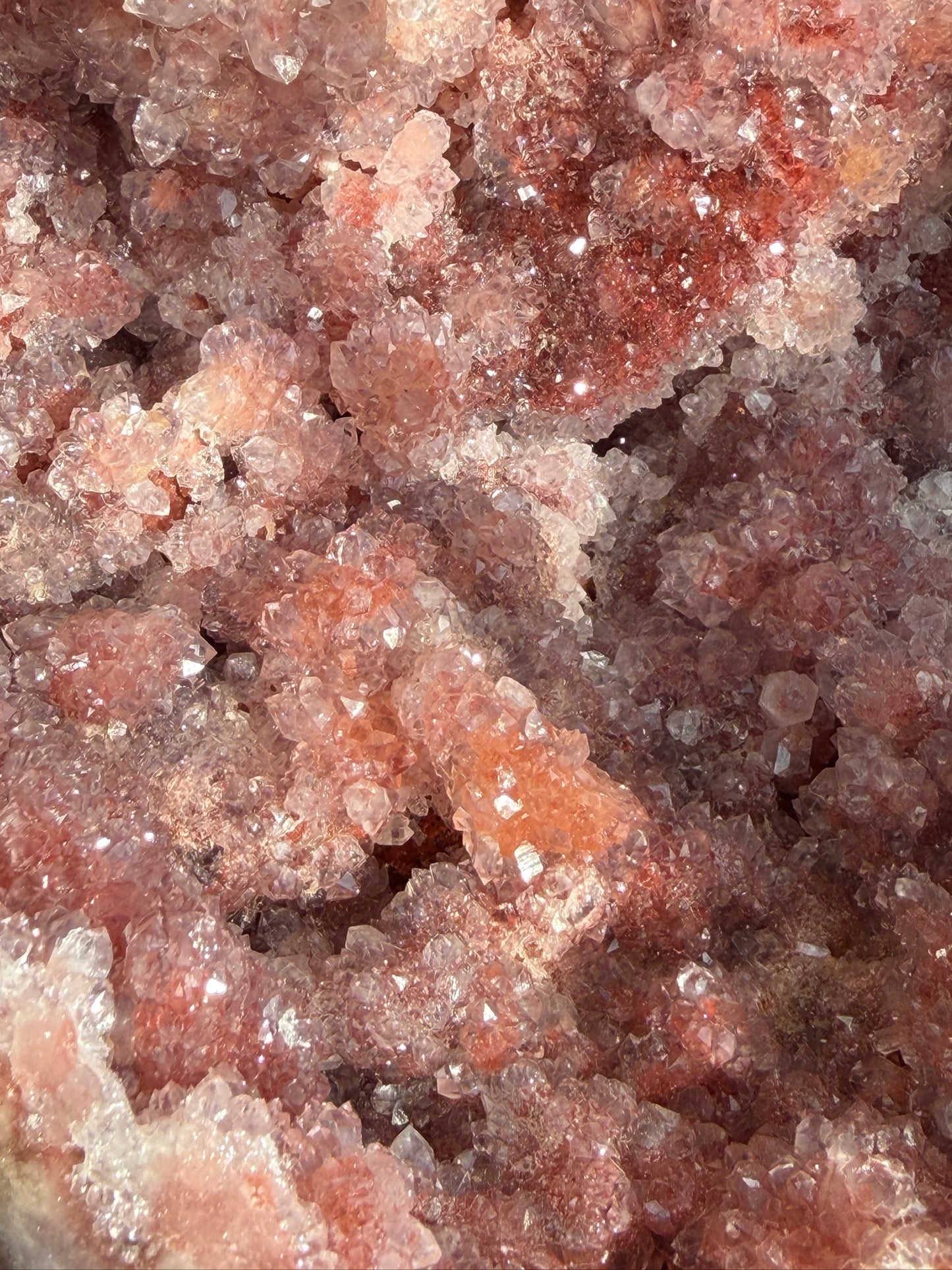 Pink Amethyst – Cut Base Statement Piece with Stalactite Formation