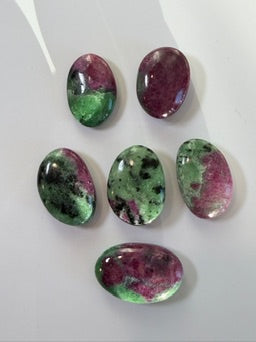 Very High Grade Ruby Zoisite Polished Gems