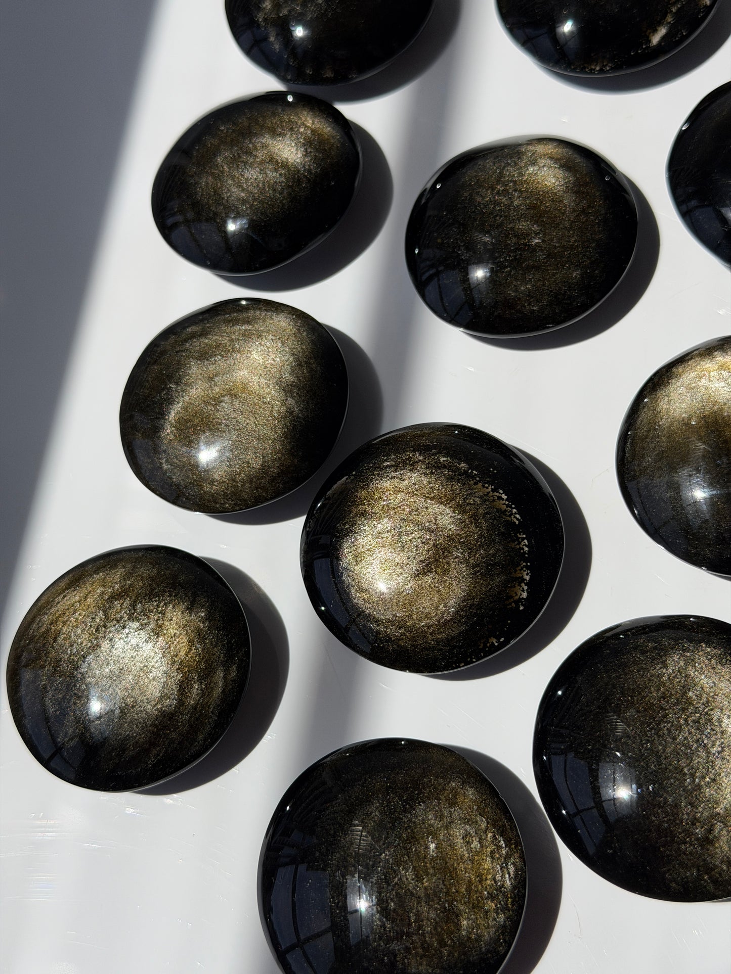 Extra HQ Gold Sheen
Obsidian Cookies/Discs/
Moons