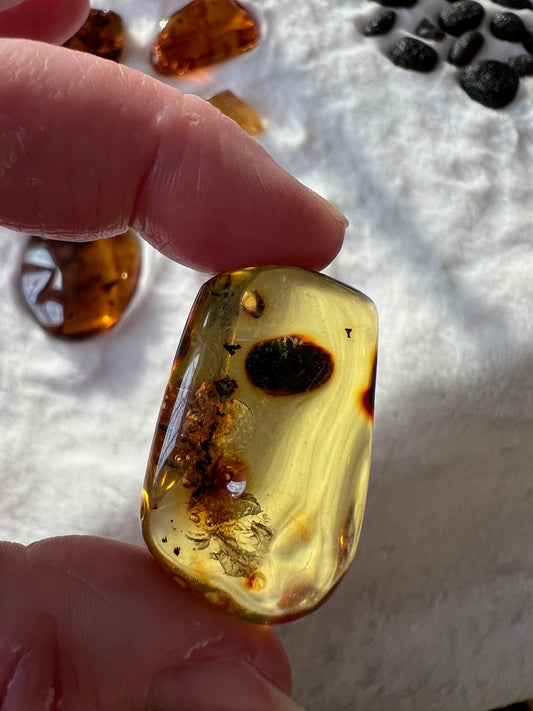 Hand-Polished Amber