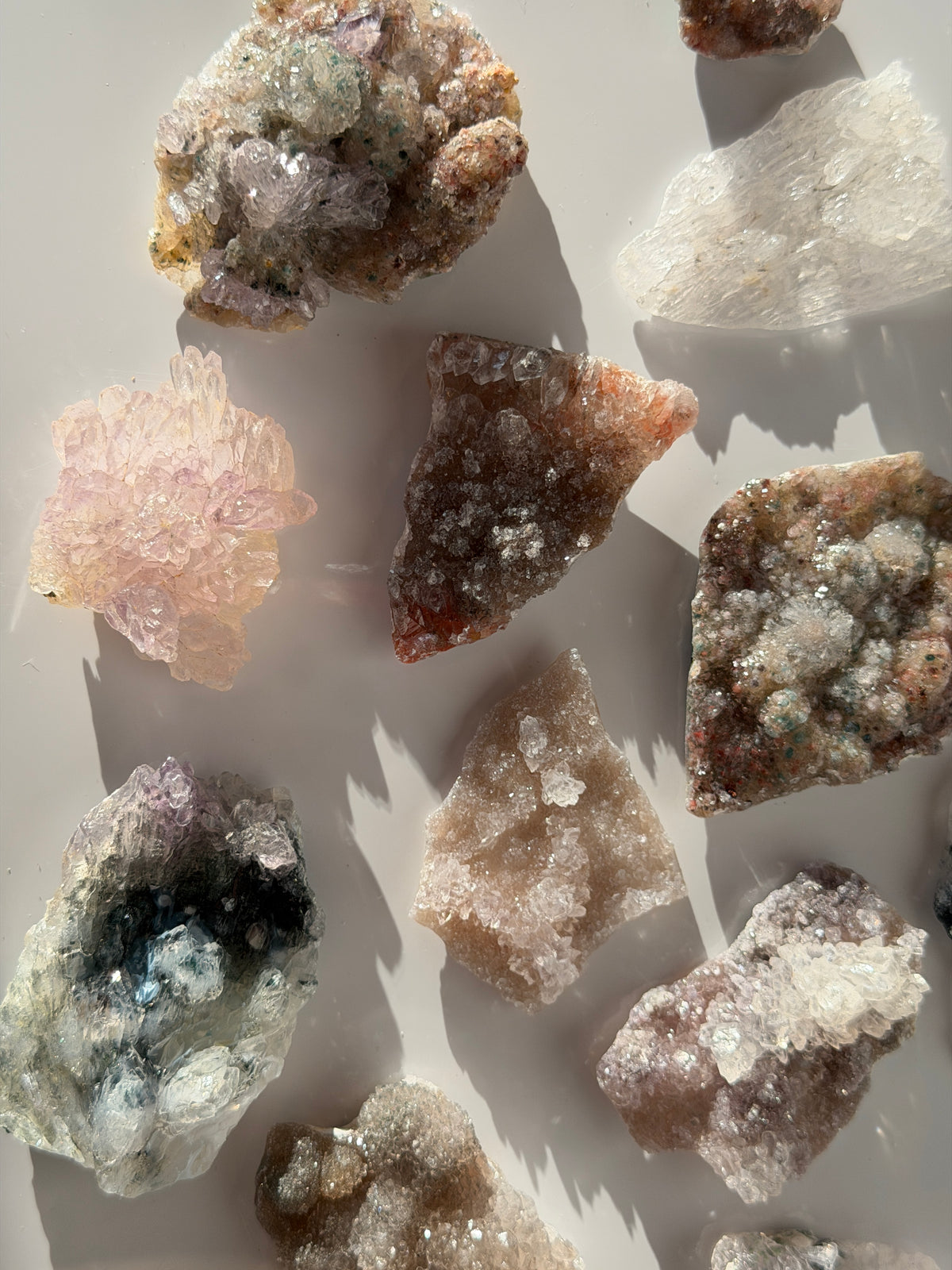 Amethyst Flowers “zeolites” from Brazil & Uruguay - Mystery Pick!