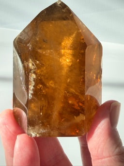 Deep Golden (Honey) Citrine Tower