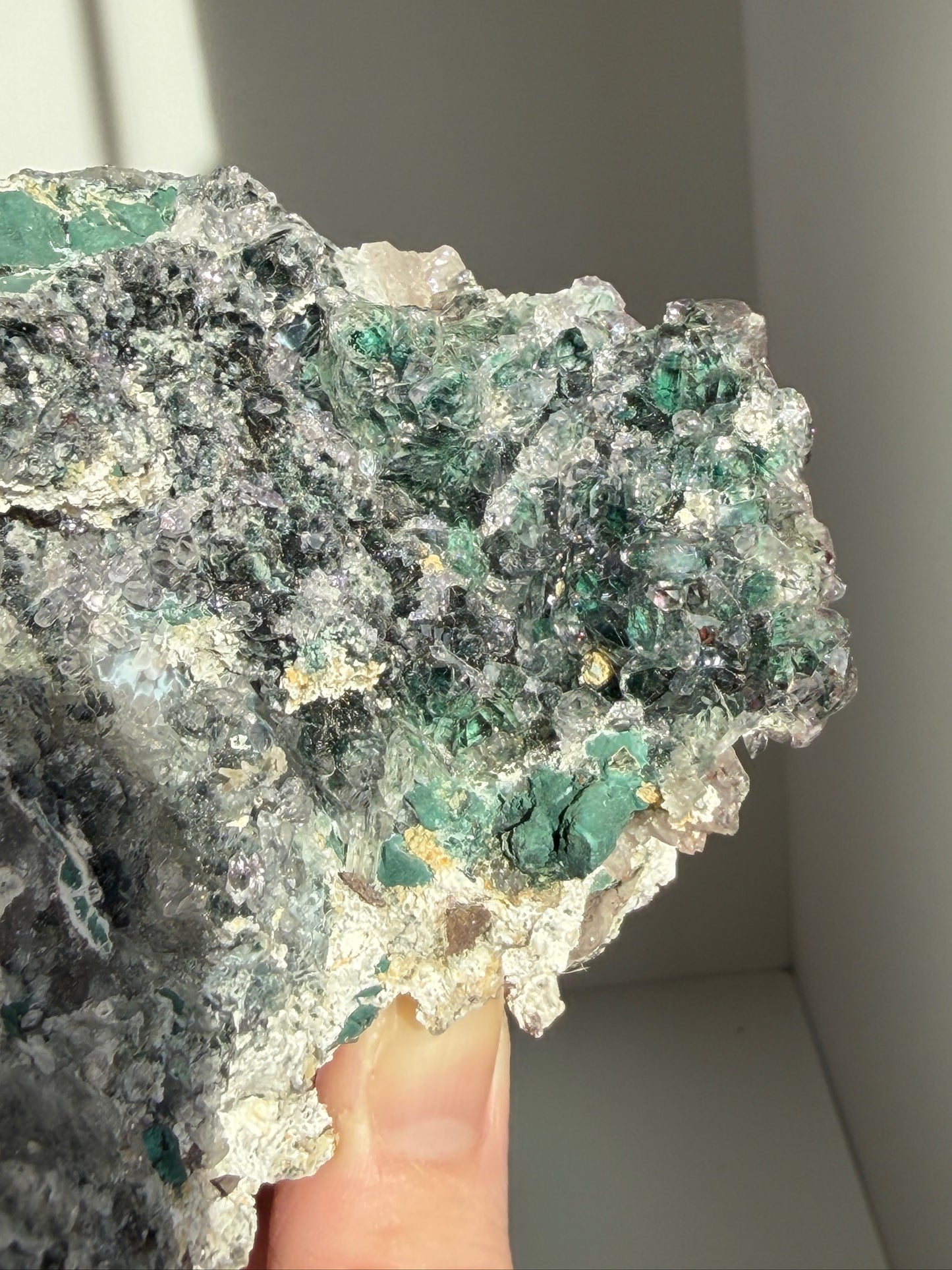 Unique Green Zeolite Specimen