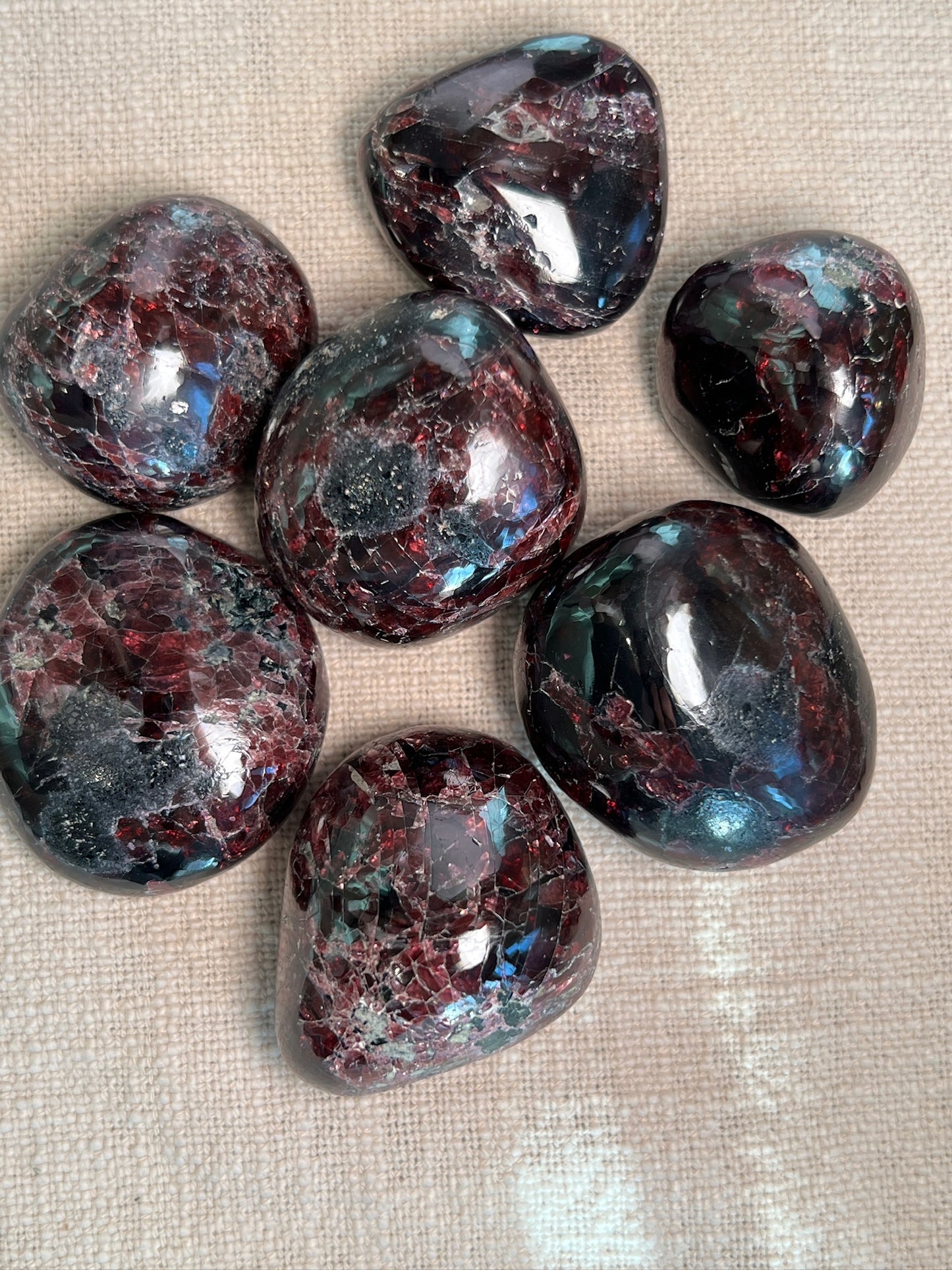 Rhodolite Garnet Tumbles