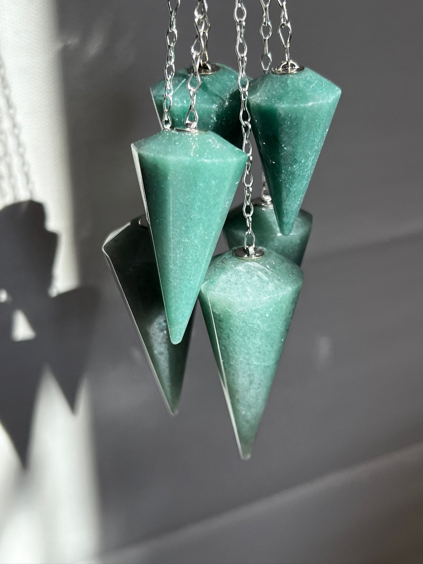 Green Aventurine Pendulums