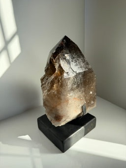 XXL Smoky Elestial Quartz – 13” Display Specimen