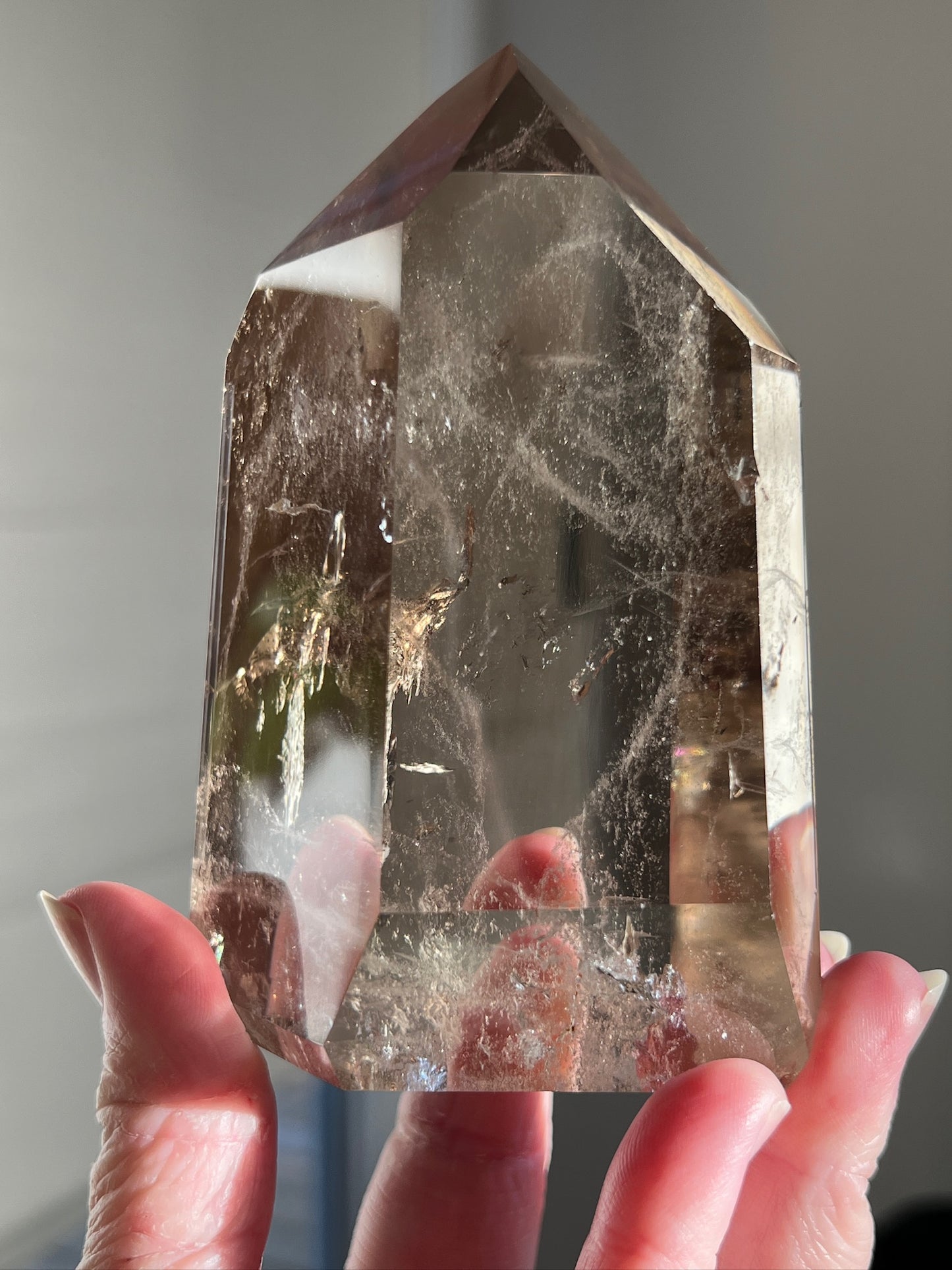 Smoky Quartz Tower