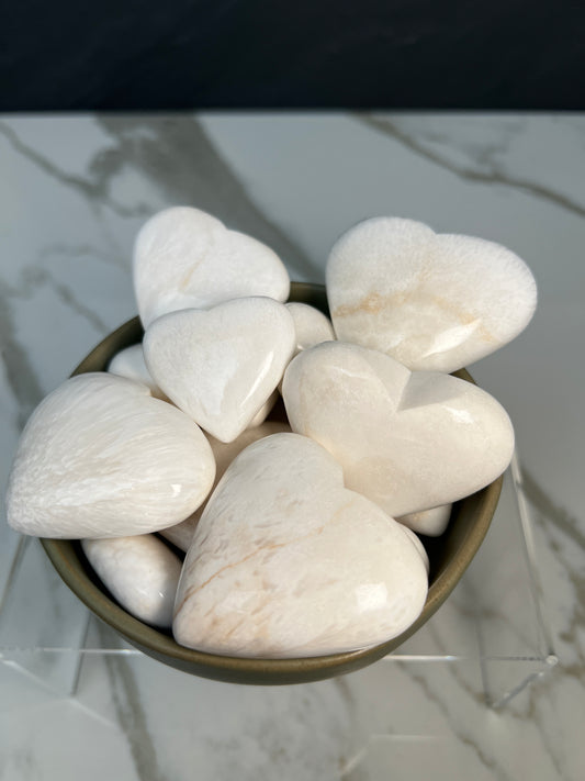 Scolecite Hearts