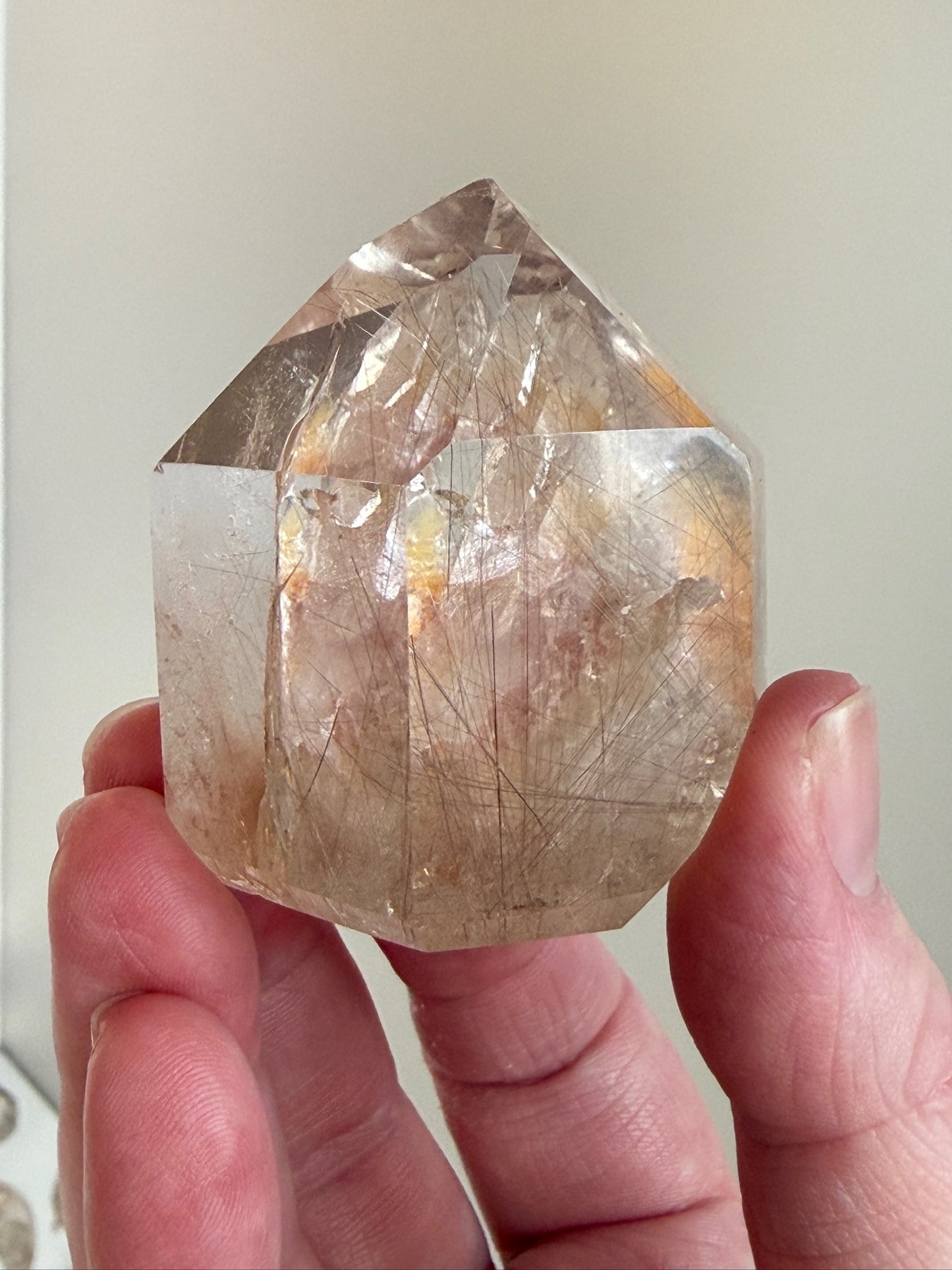 Sunset Rutile Quartz Tower