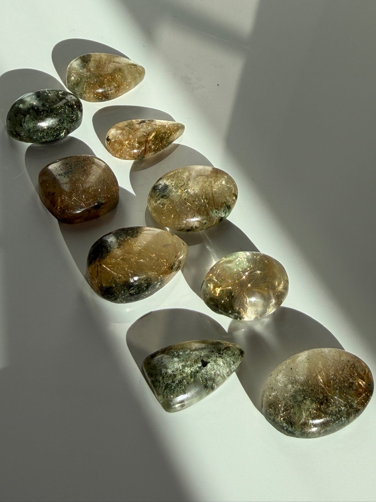 Rare Rutile Green Chlorite Quartz - Himachal Pradesh