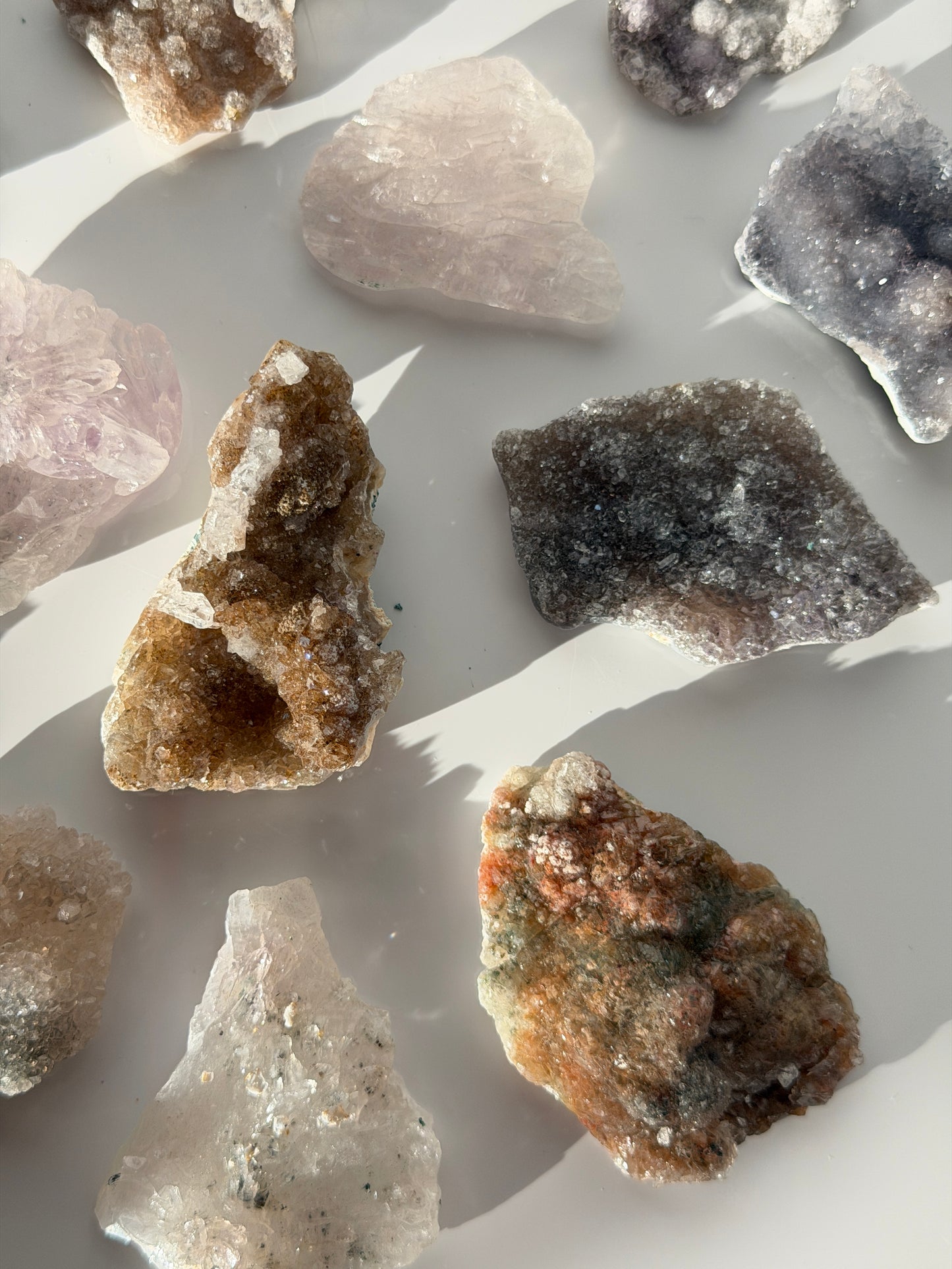 Amethyst Flowers “zeolites” from Brazil & Uruguay - Mystery Pick!