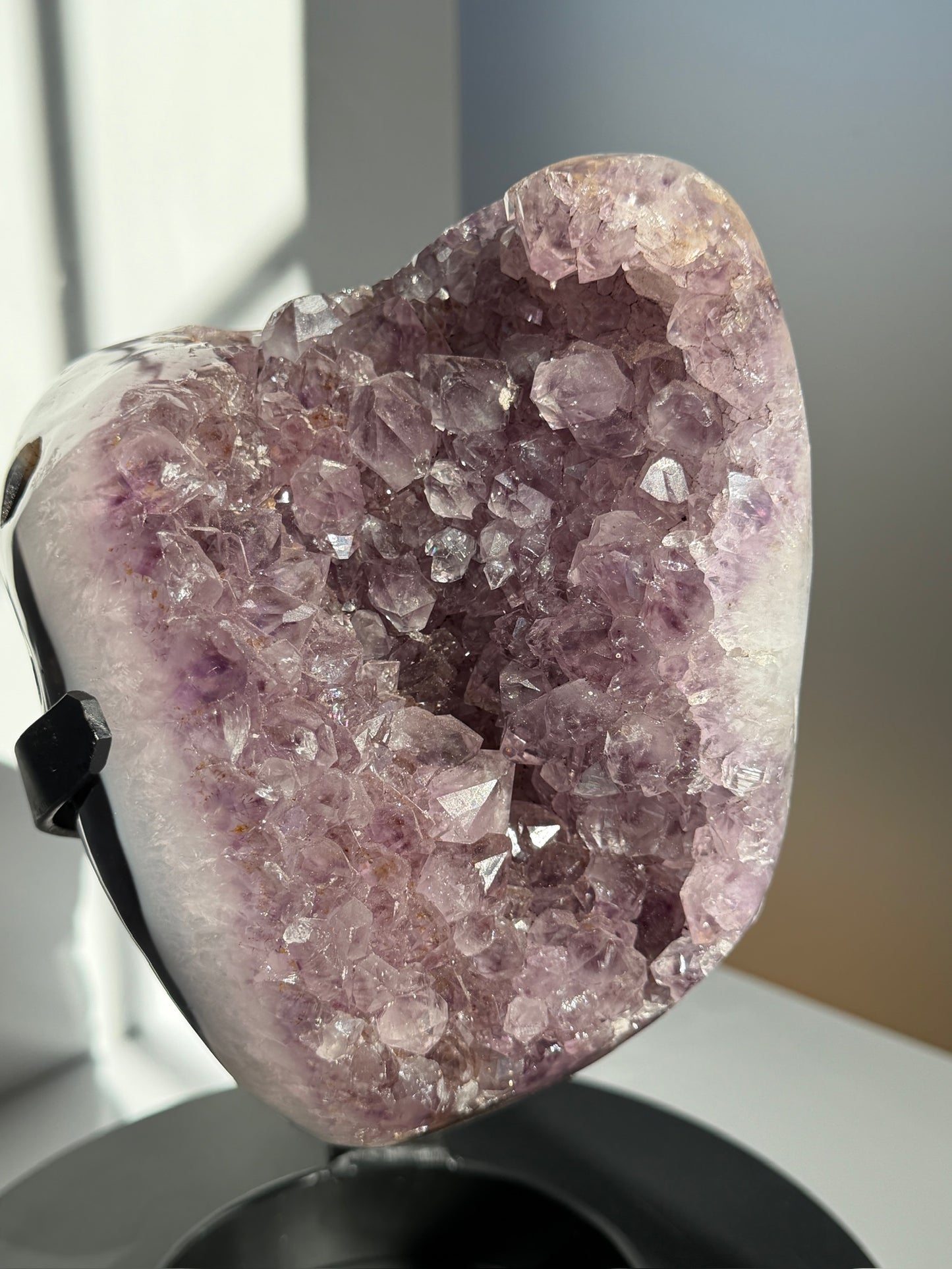 Lilac Amethyst x Agate Statement on Stand