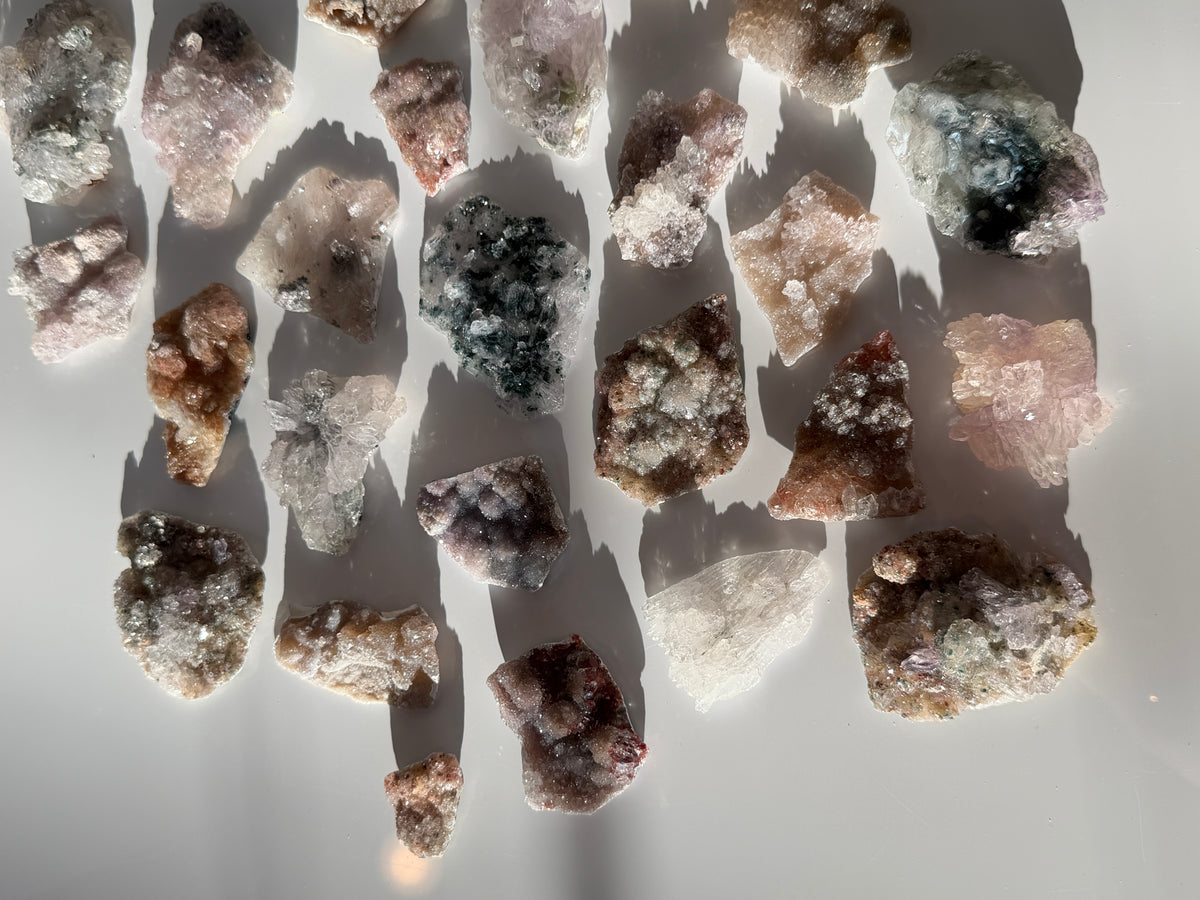 Amethyst Flowers “zeolites” from Brazil & Uruguay - Mystery Pick!