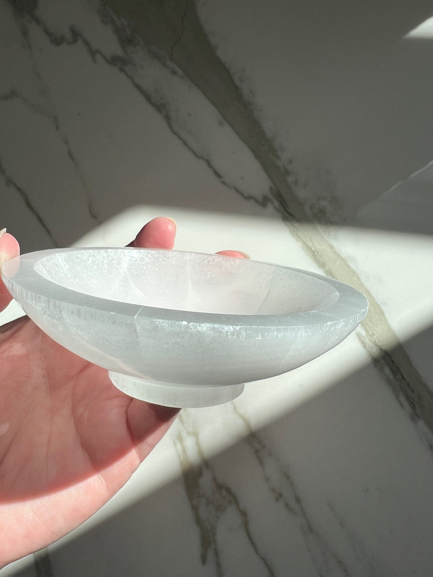 Selenite Bowl