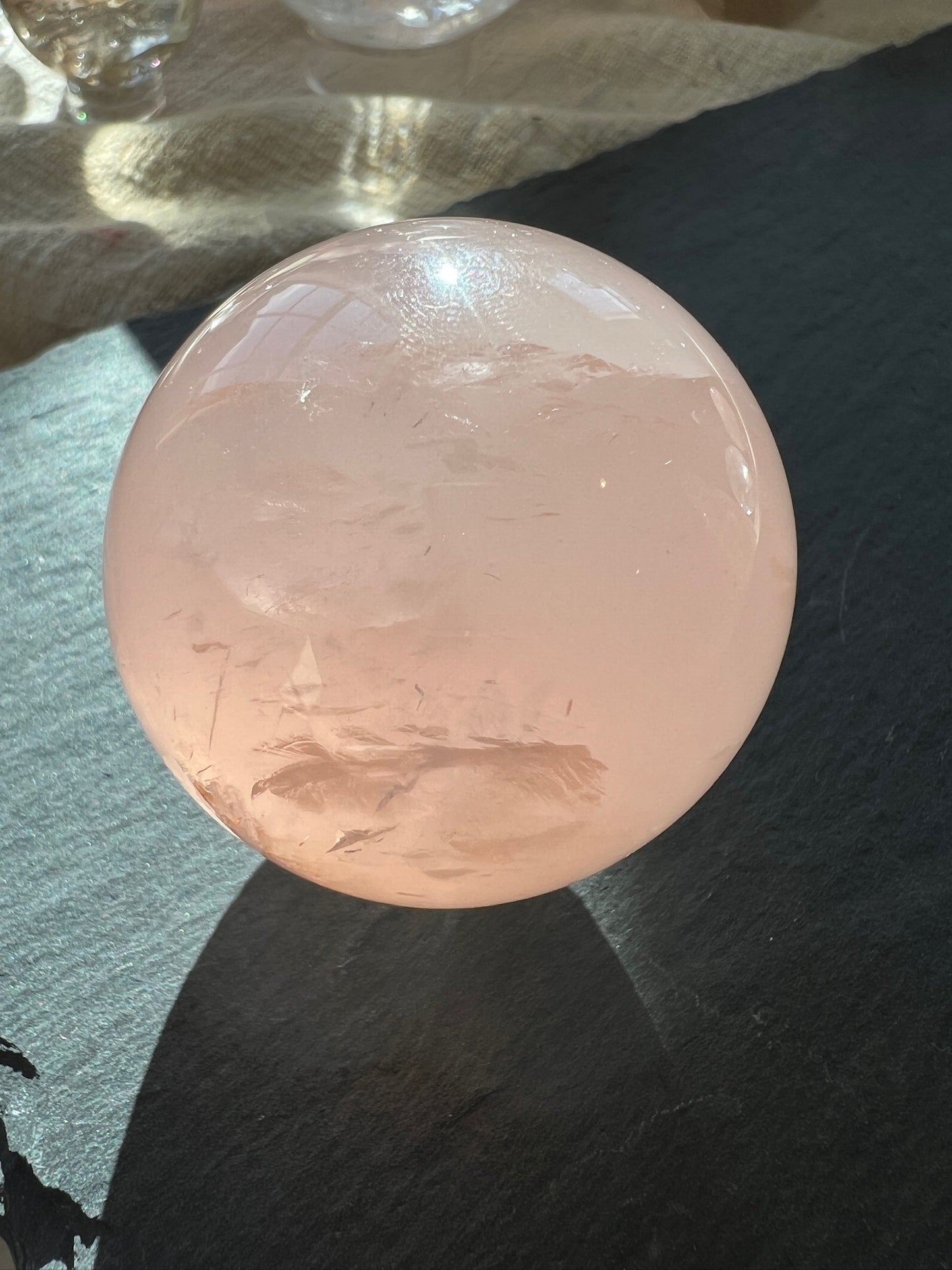 Rose Quartz Sphere