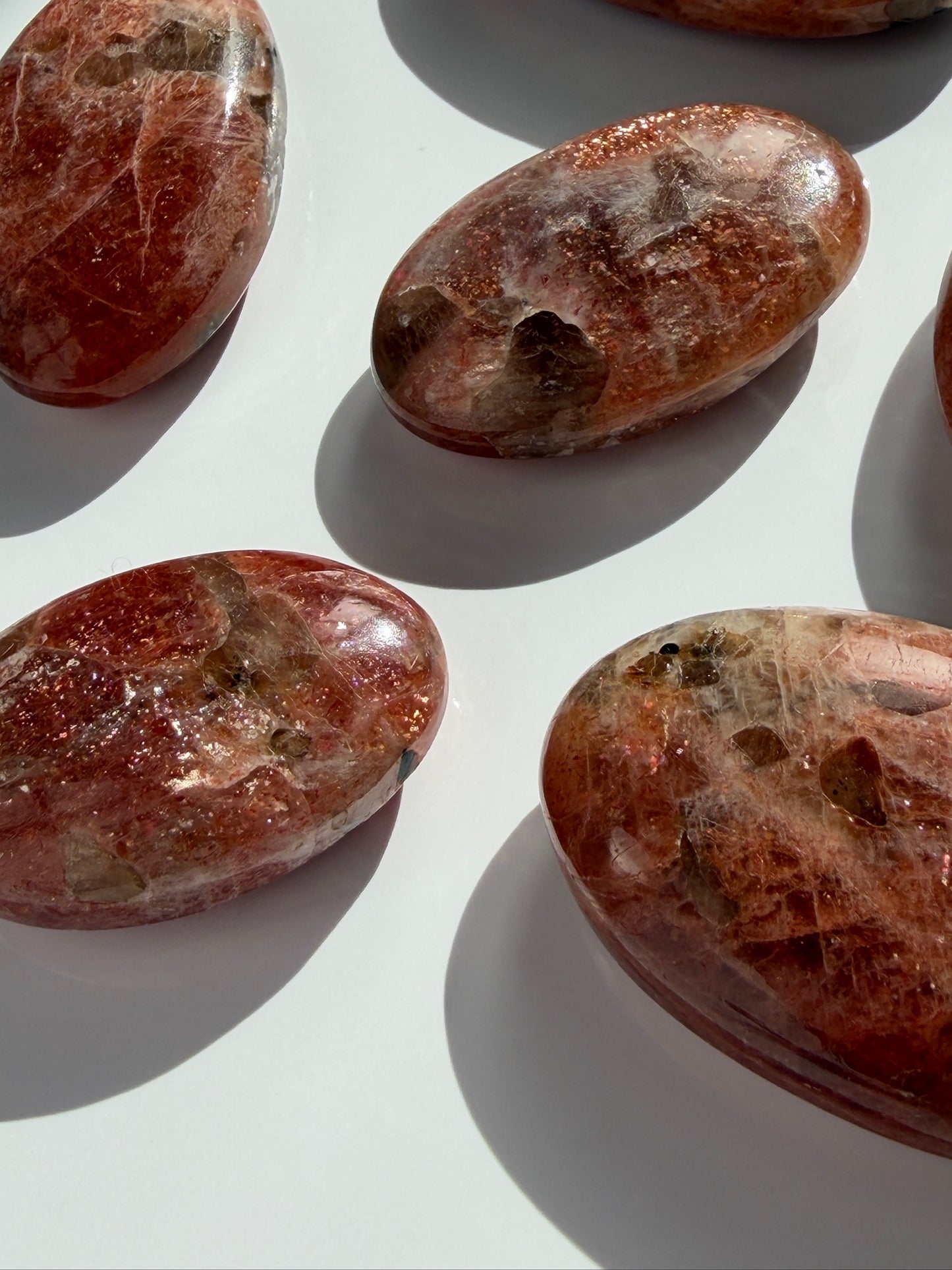 Very High Grade Confetti Sunstone