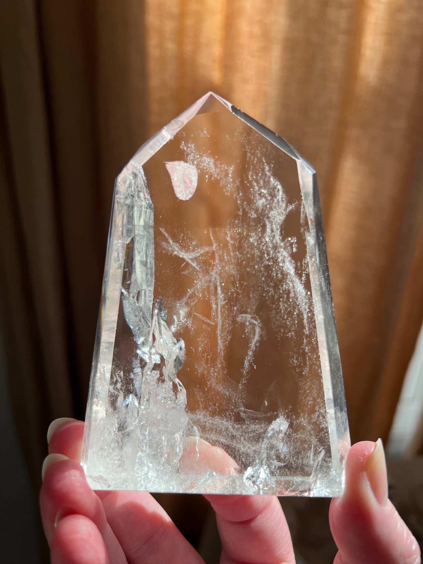 Lemurian Quartz Tabby Tower