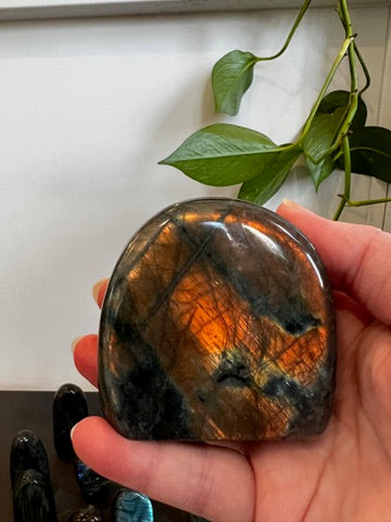Labradorite Freeform (High Flash - Sunset Orange)