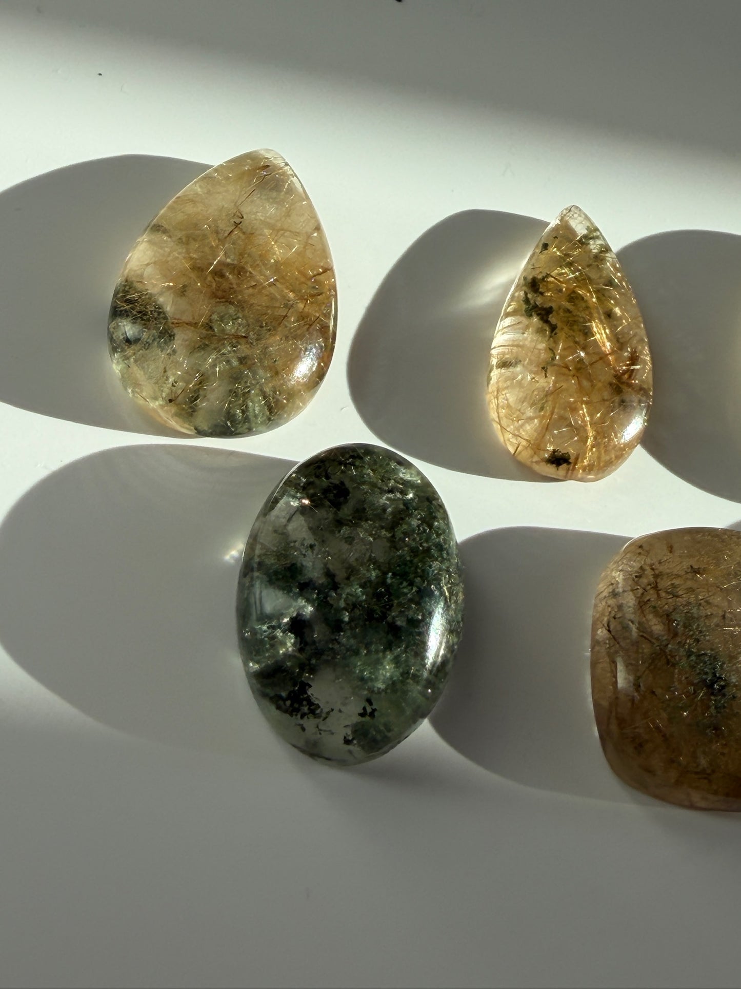 Rare Rutile Green Chlorite Quartz - Himachal Pradesh