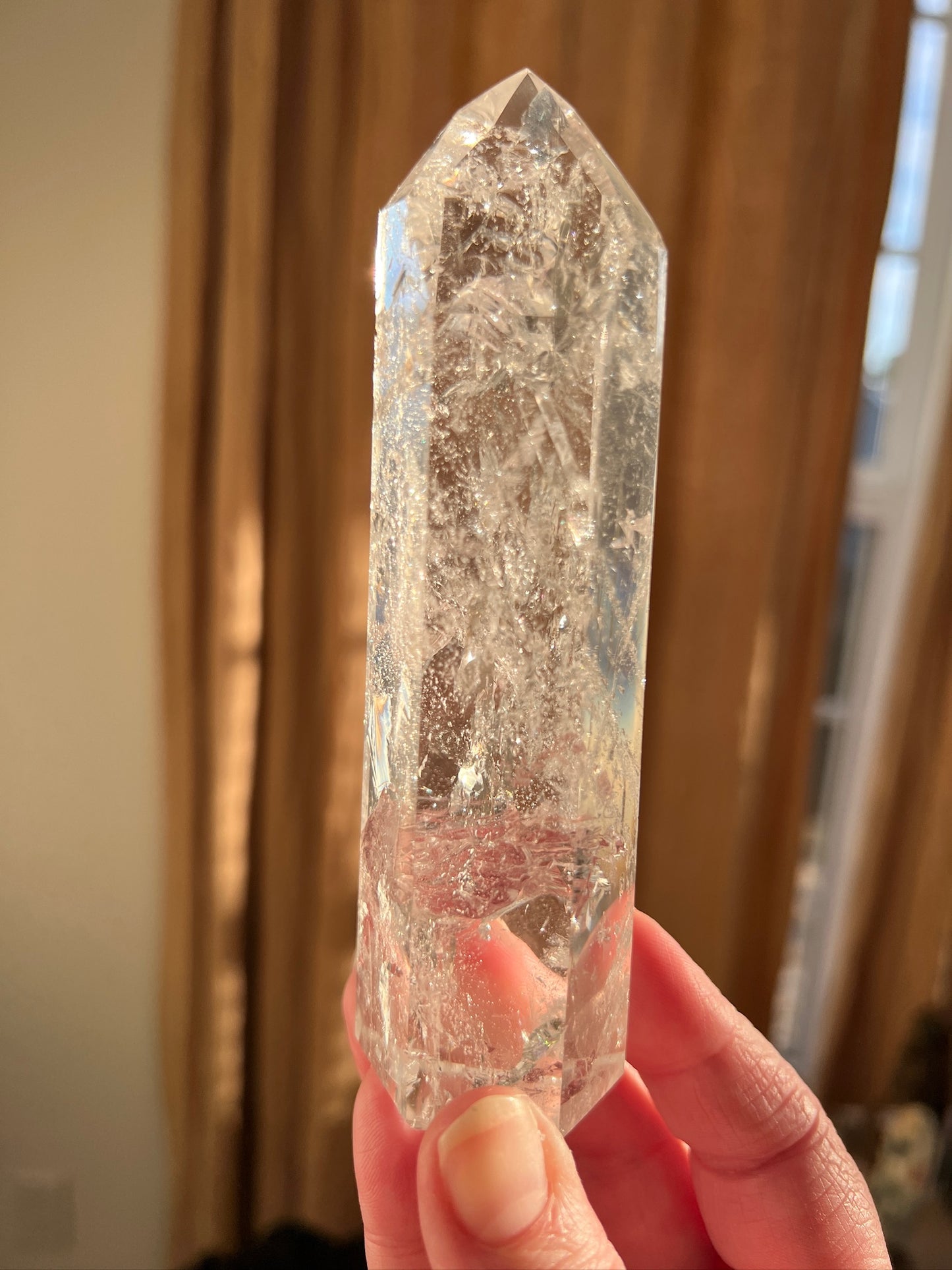 Clear Quartz Tower