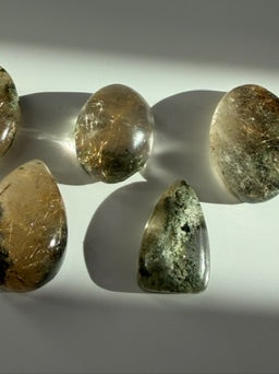 Rare Rutile Green Chlorite Quartz - Himachal Pradesh