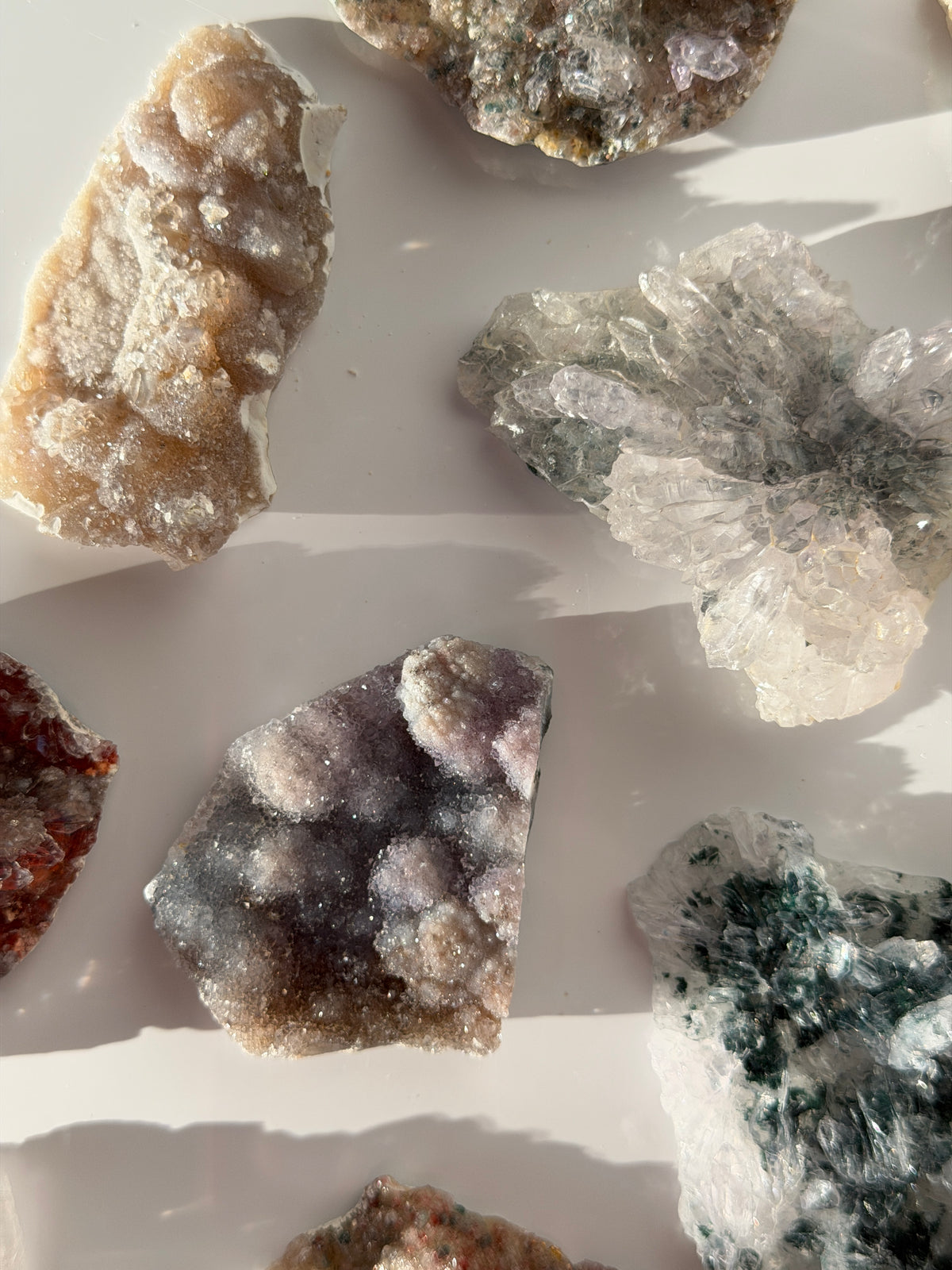 Amethyst Flowers “zeolites” from Brazil & Uruguay - Mystery Pick!