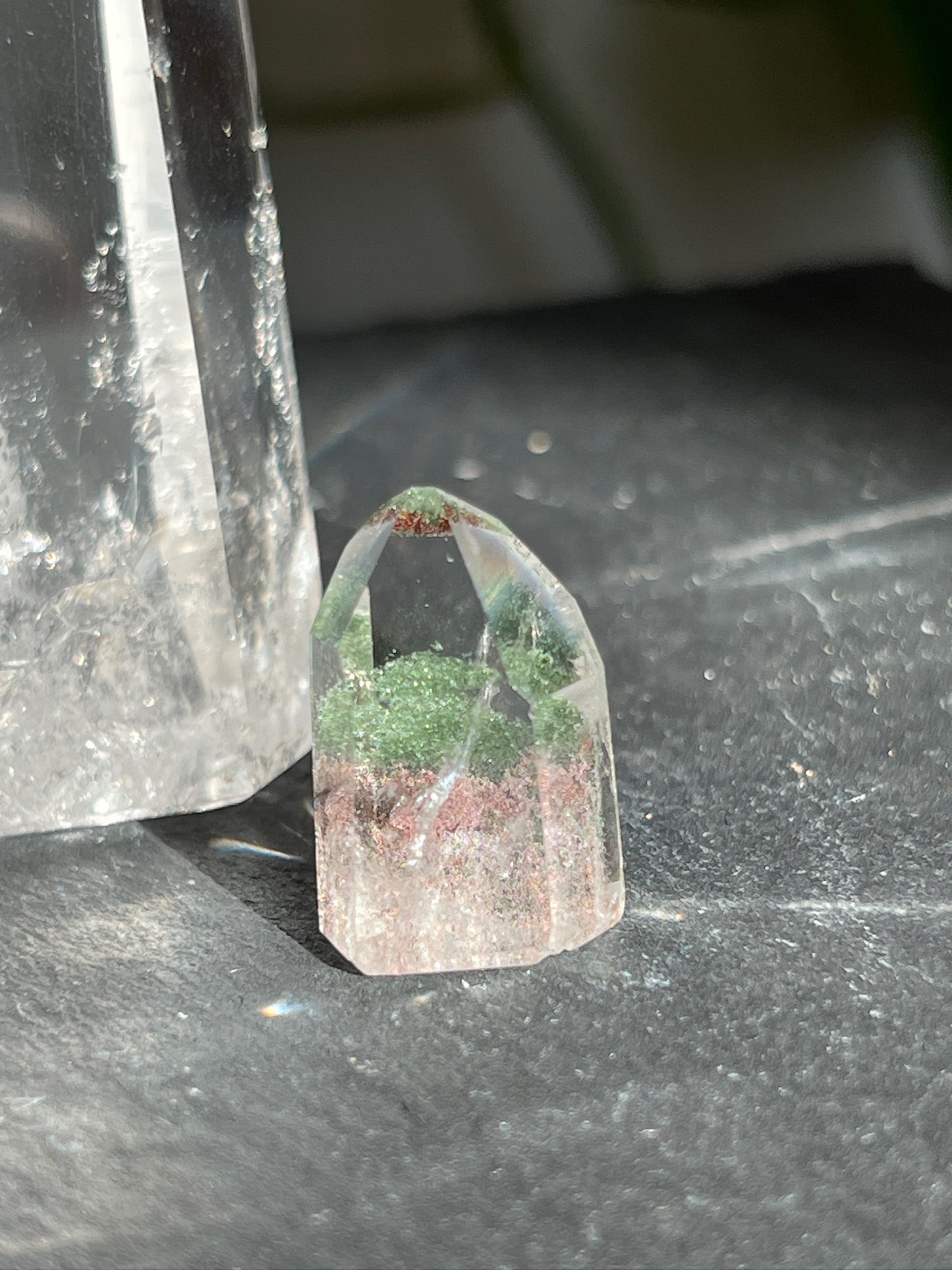 Handpicked Bundle - Lodolite, Clear Lemurian Quartz & Tangerine Lemurian Quartz