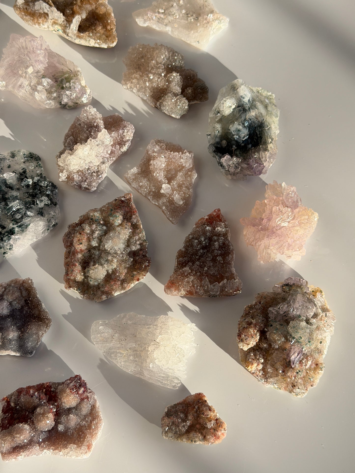 Amethyst Flowers “zeolites” from Brazil & Uruguay - Mystery Pick!