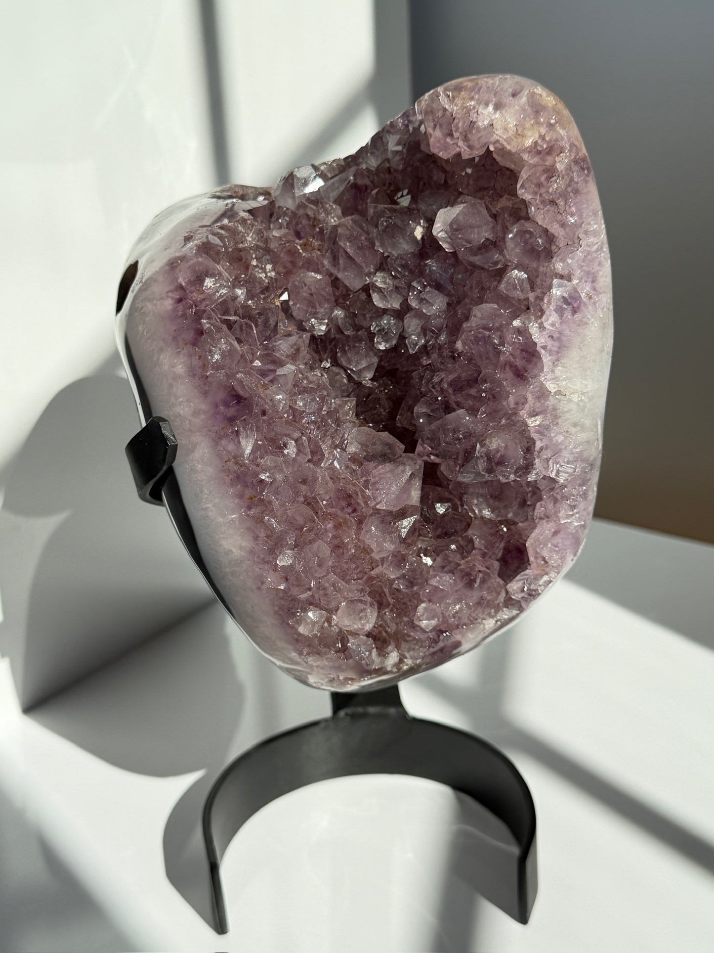 Lilac Amethyst x Agate Statement on Stand