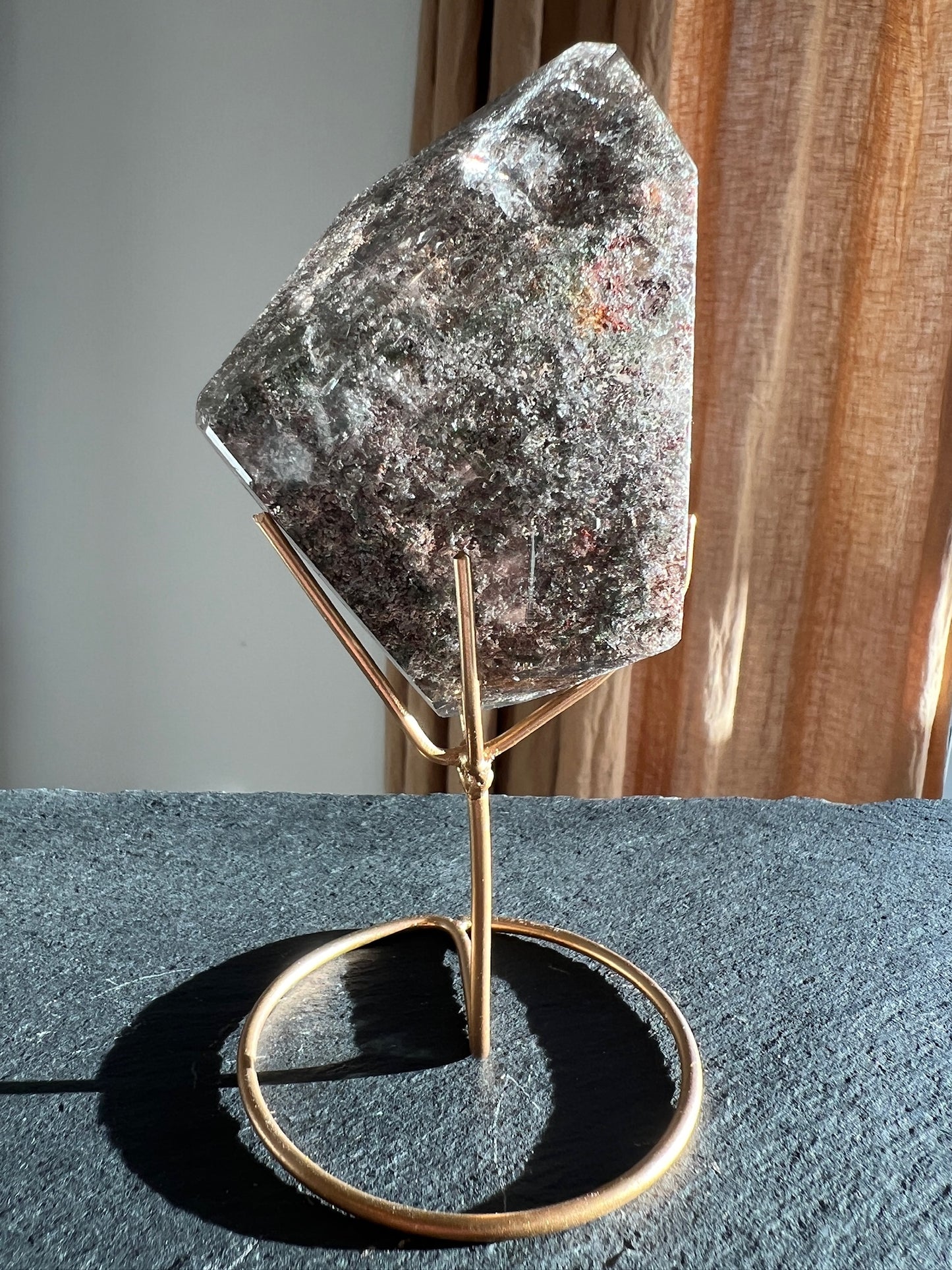 Garden Quartz Freeform on Stand