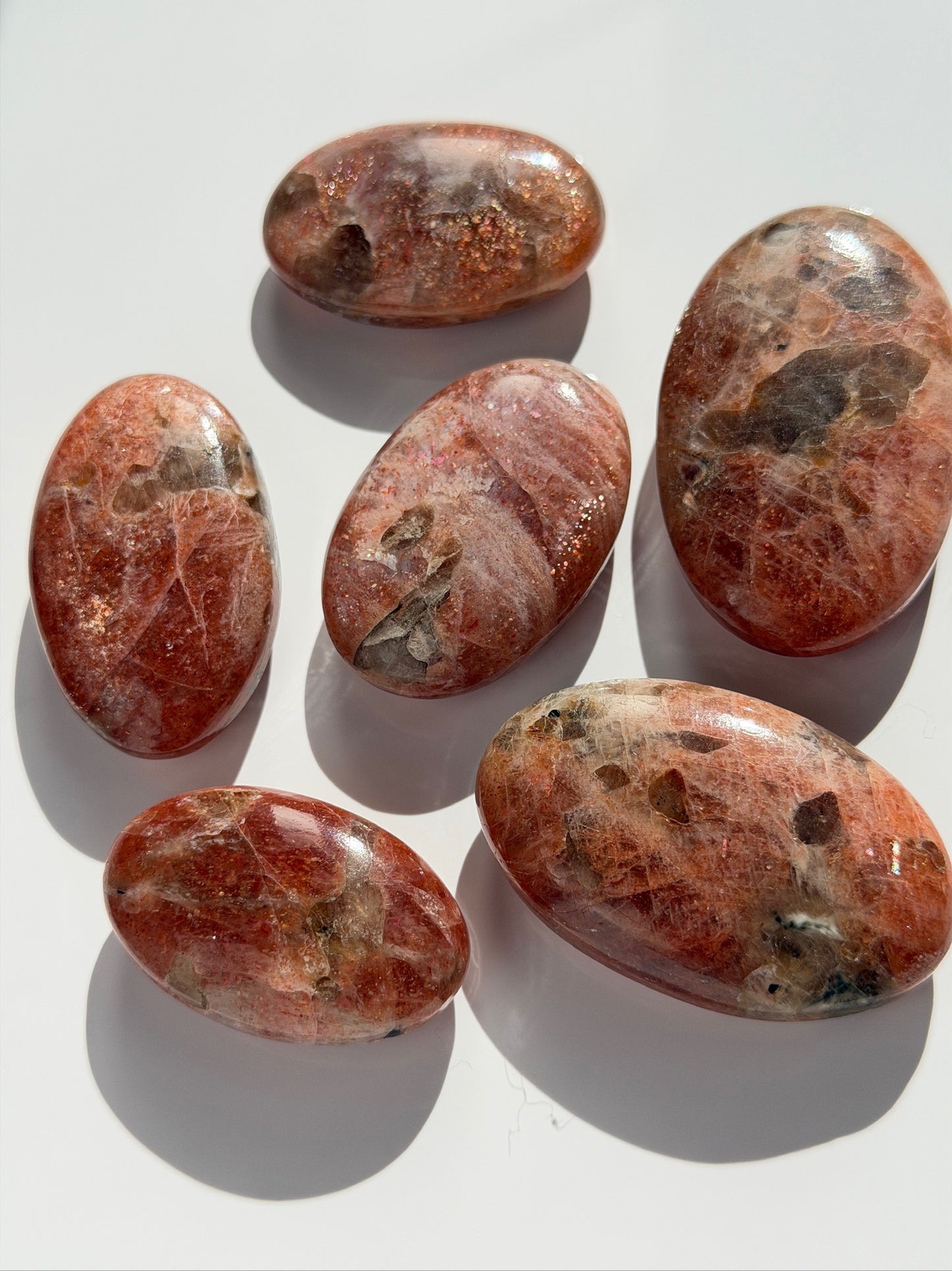 Very High Grade Confetti Sunstone