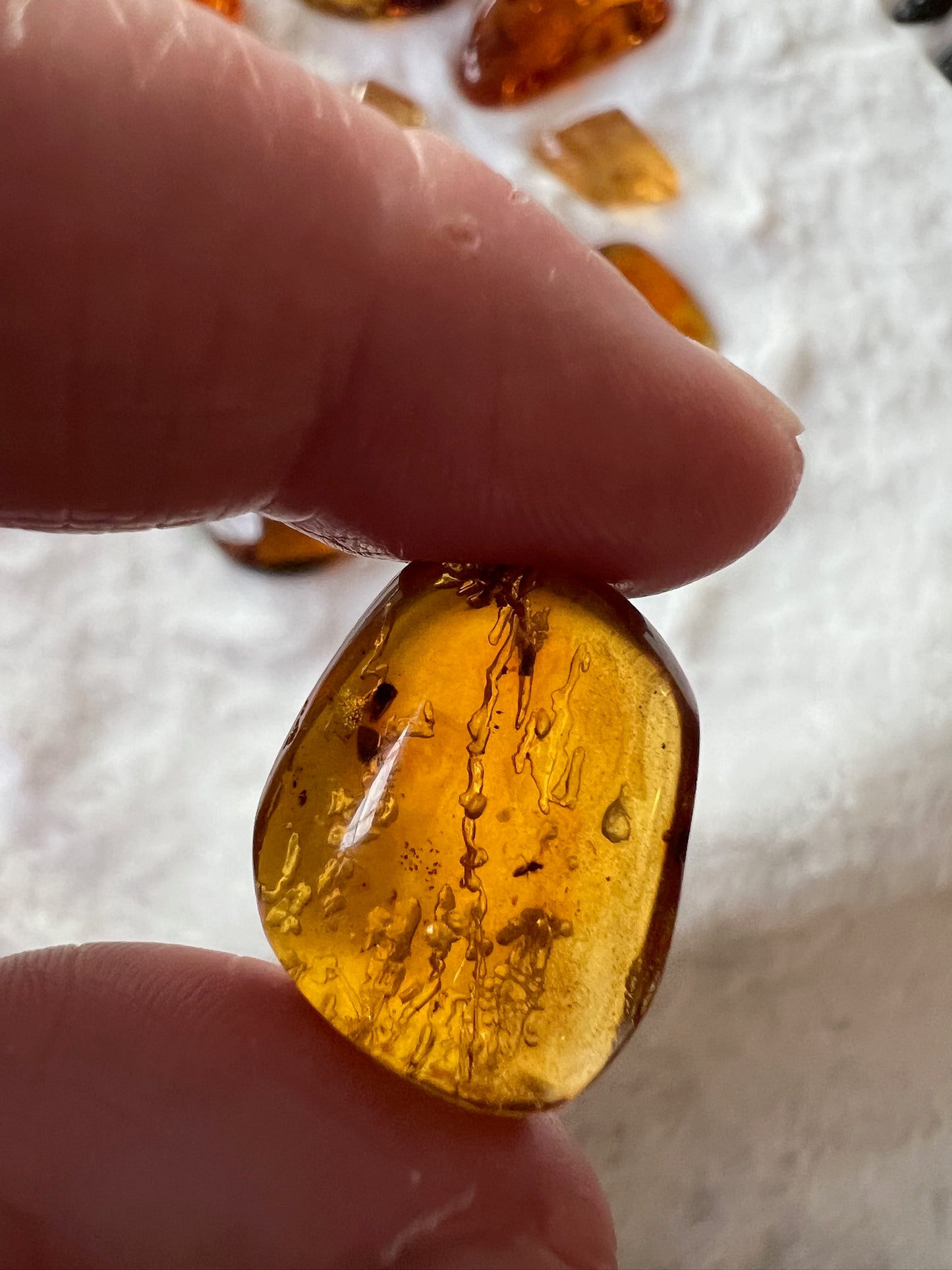 Hand-Polished Amber