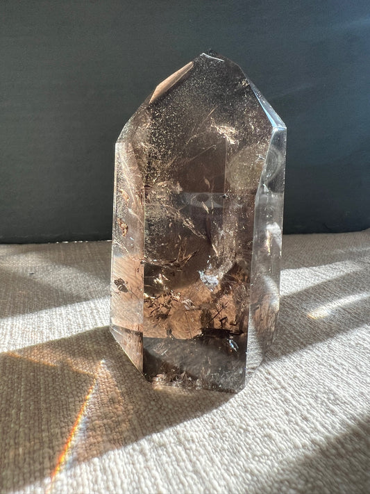 Smoky Quartz Tower